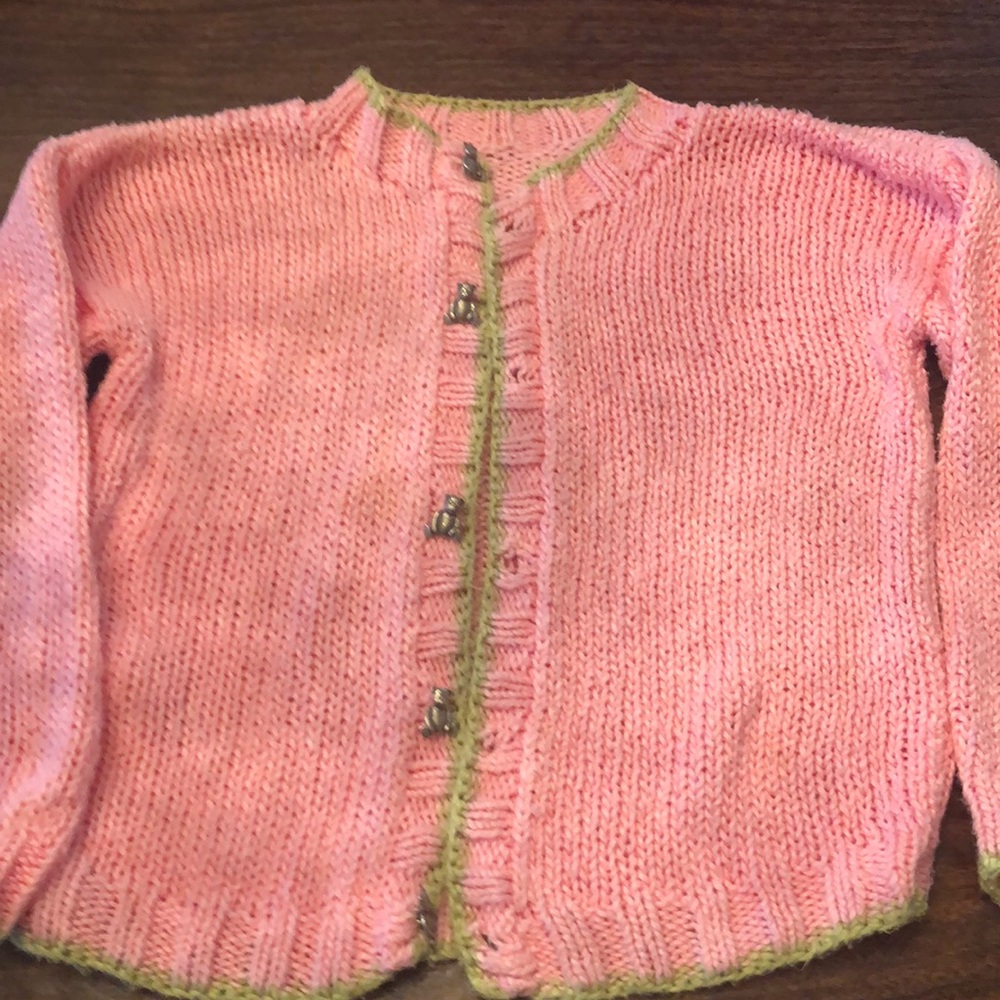 Hearthside Handworks size 4 handmade sweater